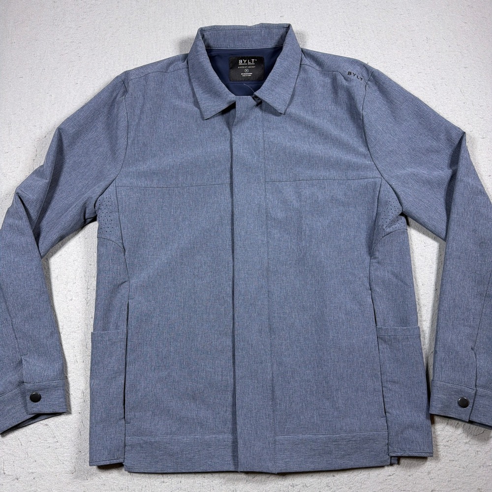 BYLT Premium Basics District Jacket Men Medium Bl… - image 2